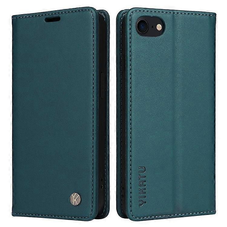 YIKATU YK-001 Kompatybilny z iPhone 6/7/8 4,7 cala / SE (2020) / (2022) Magnetyczny skórzany futerał z automatycznym zamykaniem Stojak na portfel A...