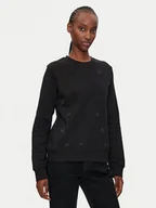Bluzy damskie - KARL LAGERFELD Bluza 246W1804 Czarny Regular Fit - miniaturka - grafika 1