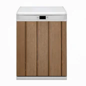 Dekoracje domu - Bluedecor Magnes na zmywarkę HIT Poziome deski 60x80 - miniaturka - grafika 1