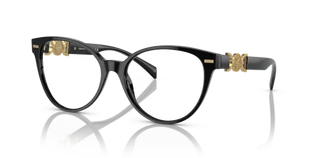 Okulary korekcyjne, oprawki, szkła - Okulary korekcyjne Versace VE 3334 GB1 - grafika 1