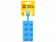 Breloczki dla dzieci - LEGO Zawieszka do bagażu klocek niebieski KURIER od 11.90! DOSTĘPNE OD RĘKI 52001 - miniaturka - grafika 1