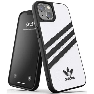 Adidas OR Moulded Case PU iPhone 13 6,1" biały/white 47094 - Etui i futerały do telefonów - miniaturka - grafika 1