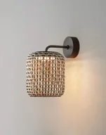 Lampy ogrodowe - Lampy Bover Brązowy kinkiet zewnętrzny Nans A/02 Outdoor o klasie szczelności IP54 - miniaturka - grafika 1