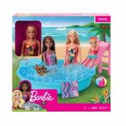 Akcesoria dla lalek - Mattel Barbie Basen + lalka GHL91 p4 - miniaturka - grafika 1