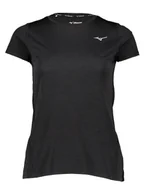 Koszulki sportowe damskie - Mizuno Koszulka "Impulse Core" w kolorze czarnym do biegania - miniaturka - grafika 1