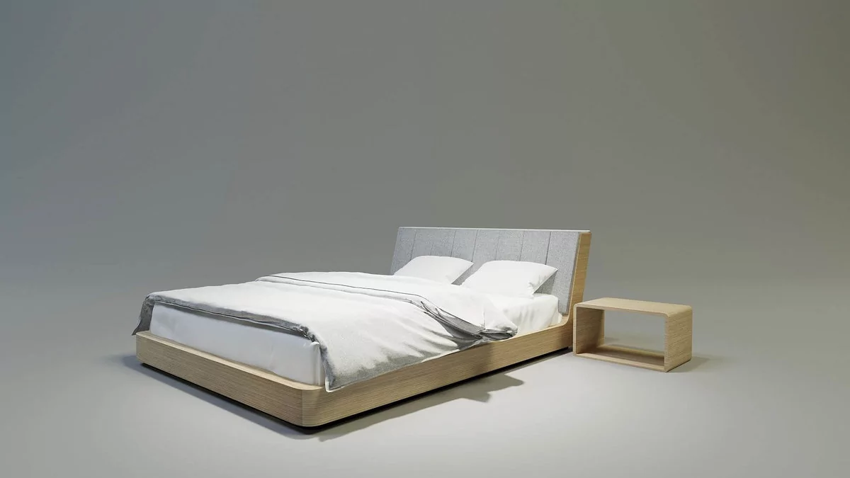 Łóżko Solid dąb 120x200 / Gomez Design