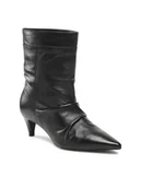 Botki damskie - Gino Rossi Botki 98235 Czarny - miniaturka - grafika 1