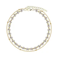 Biżuteria dla dzieci - I KOMUNIA ŚWIĘTA Bransoletka pozłacane srebro DEDYKACJA - miniaturka - grafika 1