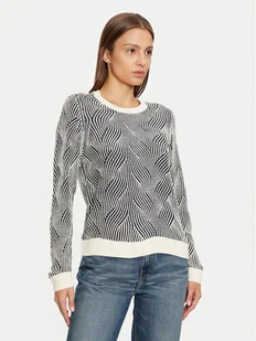 Vila Sweter Doreen 14099775 Beżowy Regular Fit - Swetry damskie - miniaturka - grafika 1
