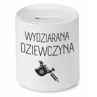 SKARBONKA DLA DZIEWCZYNY WYDZIARANA DZIEWCZYNY z Nadrukiem ze Zdjęciem - Skarbonki - miniaturka - grafika 1