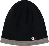 Bluzy męskie - Champion Czapka Reversible Beanie czarny-szary 802407 KK001 - miniaturka - grafika 1