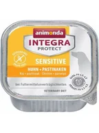 Mokra karma dla psów - Animonda Integra Protect Sensitive smak kurczak z pasternakiem tacka 150g - miniaturka - grafika 1