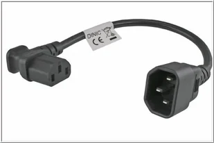 Kabel zasilający MicroConnect Microconnect PEA1416 kabel zasilające Czarny 0,3 m C13 panel C14 panel - Kable - miniaturka - grafika 1