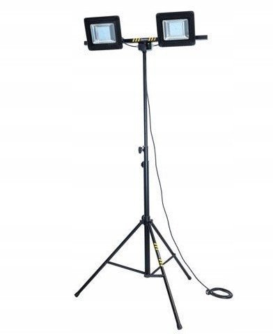 LAMPA NA STATYWIE PODWÓJNA LED SMD 200W LM2X100AW, 1.7M