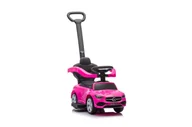 Jeździki dla dzieci - Jeździk z Pchaczem Mercedes 3w1 Różowy - miniaturka - grafika 1