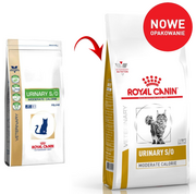 Mokra karma dla kotów - Royal Canin weterynaria Urinary S/O Moderate Calorie UMC 34 1,5kg 5517-0 - miniaturka - grafika 1