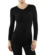 Koszulki i topy damskie - Falke Damska koszulka Wool-Tech Light z długim rękawem, czarna, XL 33463 - miniaturka - grafika 1