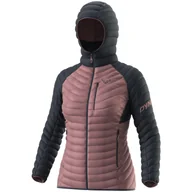 Kurtki i kamizelki sportowe damskie - Kurtka zimowa damska Dynafit Radical Dwn Rds W Hood Jkt Rozmiar: XL / Kolor: czarny/różówy - miniaturka - grafika 1