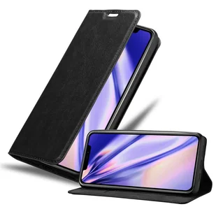 Cadorabo Etui do Apple iPhone 12 PRO MAX Etui ochronne w kolorze czarnym Etui na telefon komórkowy Etui z zamknięciem magnetycznym - Etui i futerały do telefonów - miniaturka - grafika 1