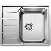 Zlewozmywaki - Blanco LEMIS 45 S-IF Mini Stal szczotkowana, odwracalny (525115) - miniaturka - grafika 1