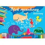 Artykuły biurowe - Poligraf Blok rysunkowy A3 kolorowy p10 - miniaturka - grafika 1