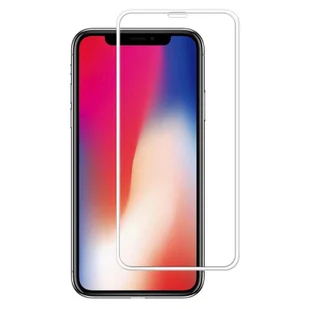 Folia ochronna do Apple iPhone XS Max/11 Pro Max 6,5 cala HD Screen Protector 9H Tempered Glass Folia ochronna ze szkła hartowanego bez pęcherzyków powietrza biała - Etui i futerały do telefonów - miniaturka - grafika 1