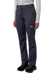 Jack Wolfskin Spodnie funkcyjne "Activate Thermic" w kolorze antracytowym - Spodnie sportowe damskie - miniaturka - grafika 1