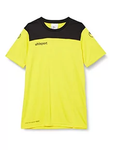 uhlsport Męska koszulka otwarta 23 Poly koszulka piłkarska odzież treningowa żółty Zielony/czarny/biały. S - Koszulki sportowe męskie - miniaturka - grafika 1