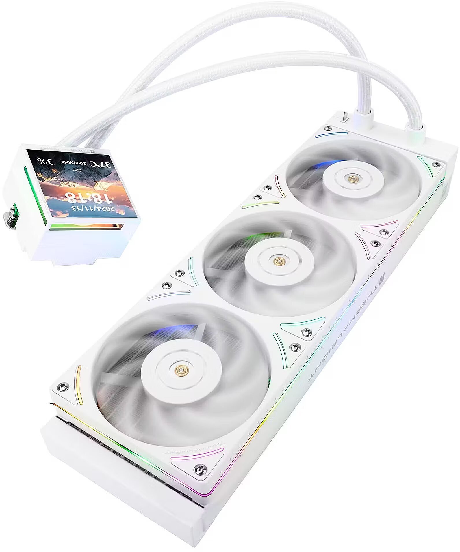 Thermalright Hyper Vision UB Wasserkühlung, ARGB - 360mm - weiß