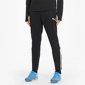 Spodenki męskie - PUMA PUMA Męskie spodnie treningowe Teamliga spodnie z dzianiny Puma Black-Puma White 3XL 657242 - miniaturka - grafika 1