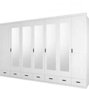 Szafa 7D z Szufladami i z Lustrem 5090ST4S7 System A MMI Sleeping - Szafy - miniaturka - grafika 1