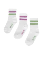 Skarpetki dla dzieci - Sprandi Skarpety 0KB-001-SS25 (3-PACK) Biały - miniaturka - grafika 1