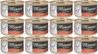 Mokra karma dla kotów - Miamor Pastete wątróbka drobiowa 12x85g puszka - miniaturka - grafika 1