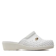 Klapki i japonki damskie - Klapki Scholl W Clog Back Guard F20002 1065 Biały - miniaturka - grafika 1