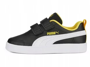 BUTY dziecięce PUMA COURTFLEX 371544-27 rzepy 20 - Buty dla dziewczynek - miniaturka - grafika 1