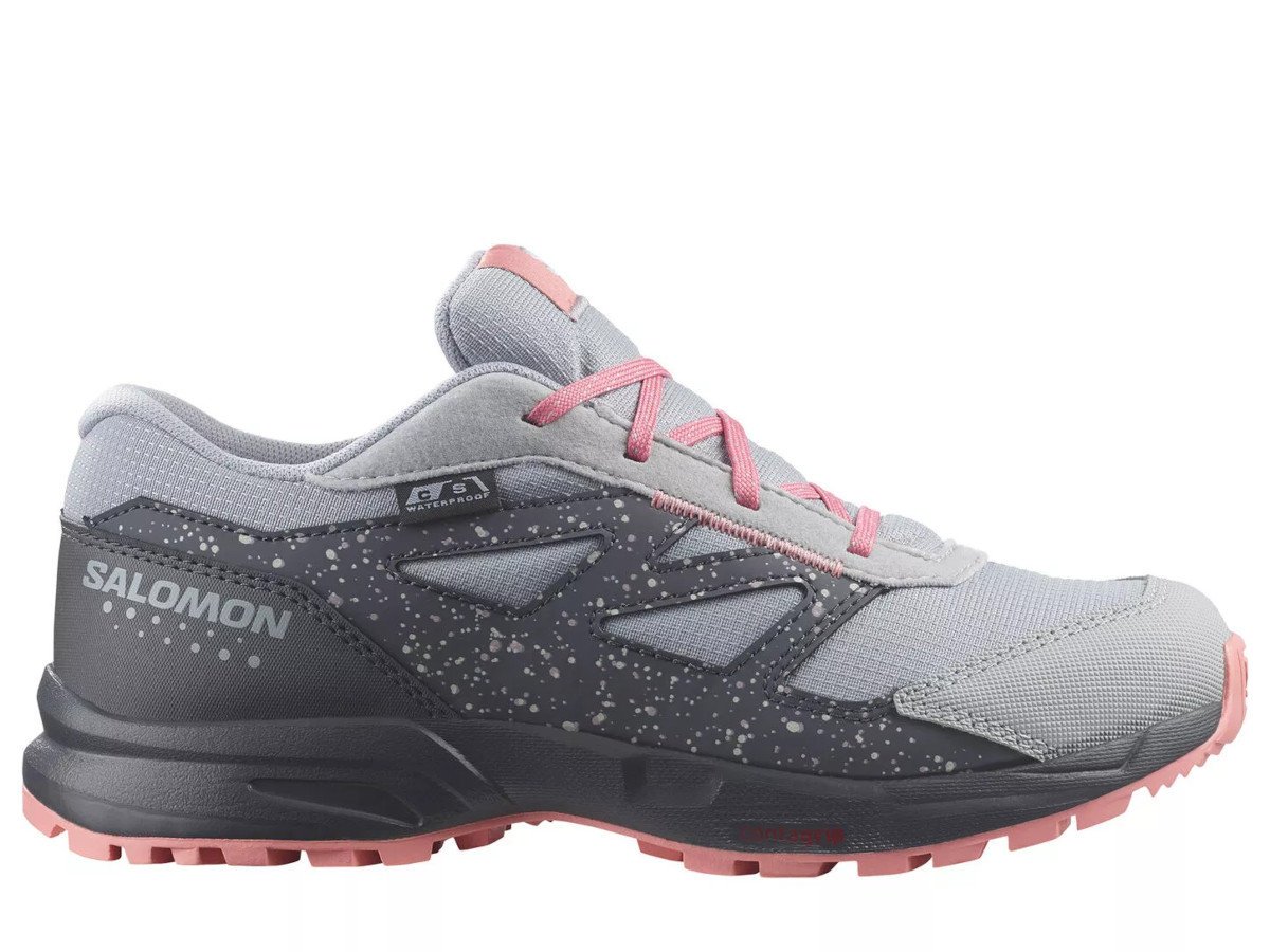 Buty dziecięce Salomon L47282900 OUTWAY CSWP JUNIOR Szare
