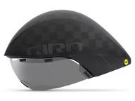 Kaski rowerowe - Giro Kask czasowy Aerohead Ultimate Mips matte black gloss black 768686728747 - miniaturka - grafika 1