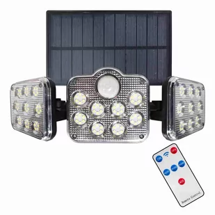 Naświetlacz Solarny Flexi Potrójny EKO9152 - Milagro - Lampy ogrodowe - miniaturka - grafika 1