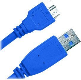Kabel USB JJ Computer USB-A - 0.5 m Niebieski CC 140-0.5