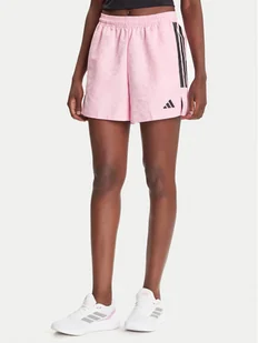 adidas Szorty sportowe Tiro x Common Goal JL9207 Różowy Loose Fit - Spodenki damskie - miniaturka - grafika 1