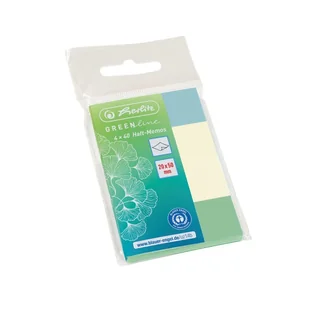 Herlitz 50033447 zakładka samoprzylepna 160 ark. Niebieski, Zielony, Żółty - Notesy i bloczki - miniaturka - grafika 1