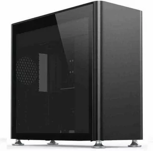 Jonsplus i400 ATX Tempered Glass - czarna - Obudowy komputerowe - miniaturka - grafika 1