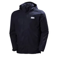 Kurtki i kamizelki sportowe męskie - Helly Hansen Dubliner, kurtka przeciwdeszczowa, męska, granatowa - miniaturka - grafika 1