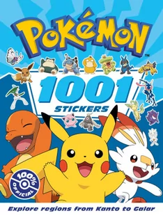 Pokemon: 1001 Stickers - Pozostałe książki - miniaturka - grafika 1