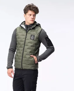 Męska kamizelka pikowana z kapturem Elbrus Huel Vest Primaloft rozmiar L - Kamizelki męskie - miniaturka - grafika 1