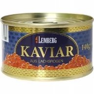 Konserwy i dania rybne - Kawior z łososia Gorbusza Alaska Gold "Lemberg" 140g - miniaturka - grafika 1