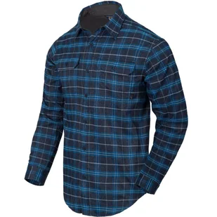 Koszula Helikon Greyman Shirt - Blue Stonework Plaid - Koszule męskie - miniaturka - grafika 1