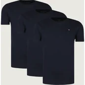 Koszulki męskie - Tommy Hilfiger T-shirt 3-pack | Regular Fit - miniaturka - grafika 1