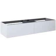 Szafki łazienkowe - Szafka łazienkowa pod umywalkę Elita Look 160 cm szary mat RE081604027040 - miniaturka - grafika 1