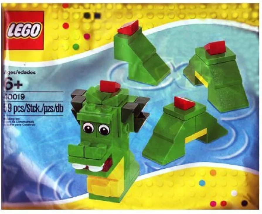 LEGO Creator 40019 Potwór z loch ness Brickly MISB 2011